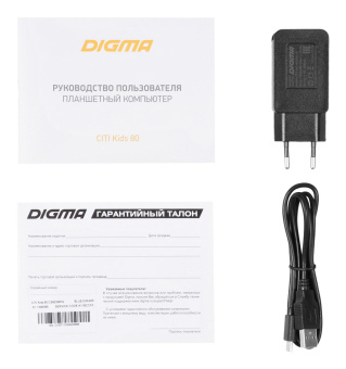 Планшет Digma CITI Kids 80 RK3126C (1.2) 4C RAM1Gb ROM8Gb 8" IPS 1280x800 Android 10.0 Go голубой 2Mpix 0.3Mpix BT WiFi Touch microSD 64Gb minUSB 3500mAh от магазина РЭССИ