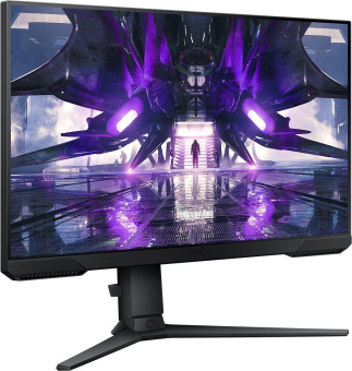 Монитор Samsung 24" Odyssey G3 S24AG302NI черный VA LED 1ms 16:9 HDMI полуматовая HAS Piv 250cd 178гр/178гр 1920x1080 144Hz FreeSync Premium DP FHD 4.1кг от магазина РЭССИ