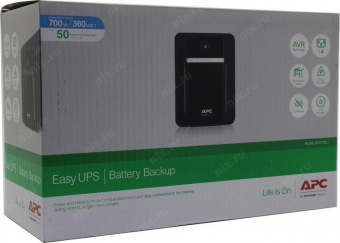 Источник бесперебойного питания APC Easy-UPS BVX700LI 360Вт 700ВА черный от магазина РЭССИ