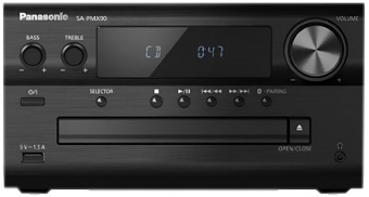 Микросистема Panasonic SC-PMX90EG-K черный 120Вт CD CDRW FM USB BT от магазина РЭССИ