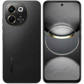 Смартфон Tecno SPARK 30 5G 128Gb 6Gb черный моноблок 3G 4G 6.67" 720x1600 Android 14 64Mpix 802.11 a/b/g/n/ac NFC GPS GSM900/1800 TouchSc Protect от магазина РЭССИ