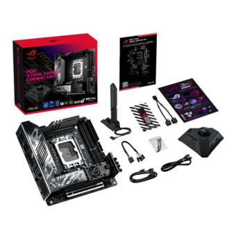 Материнская плата Asus ROG STRIX Z890-I GAMING WIFI Soc-1851 Intel Z890 2xDDR5 mini-ITX AC`97 8ch(7.1) 2.5Gg RAID+HDMI от магазина РЭССИ