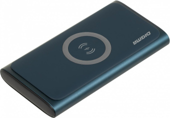 Мобильный аккумулятор Digma DGPQ10G 10000mAh 3A QC PD 20W 1xUSB беспров.зар. синий (DGPQ10G22CBL) от магазина РЭССИ
