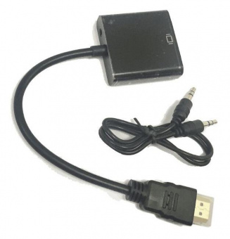 Переходник Buro HDMI-M-VGA-F HDMI (m) VGA (f) 0.1м от магазина РЭССИ