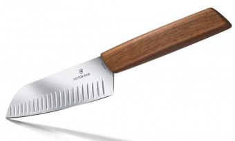 Нож кухонный Victorinox Swiss Modern (6.9050.17KG) стальной разделочный лезв.170мм дерево блистер от магазина РЭССИ