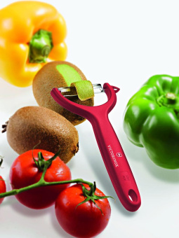Овощечистка для овощей и фруктов Victorinox Tomato and Kiwi красный (7.6079.1) от магазина РЭССИ