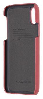 Чехол (клип-кейс) Moleskine для Apple iPhone X IPHXXX розовый (MO2CHPXD11) от магазина РЭССИ