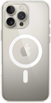 Чехол (клип-кейс) Apple для Apple iPhone 16 Pro Max Clear Case A3246 with MagSafe прозрачный (MA7F4ZM/A) от магазина РЭССИ