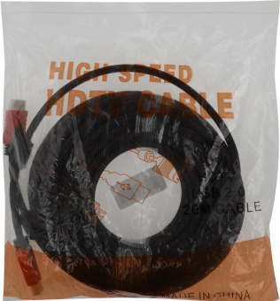 Кабель соединительный аудио-видео Premier 5-813R HDMI (m)/HDMI (m) 20м. феррит.кольца черный/красный (5-813R 20.0) от магазина РЭССИ