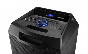 Минисистема Hyundai H-MC260 черный 60Вт FM USB BT SD/MMC/MS от магазина РЭССИ
