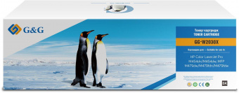 Картридж лазерный G&G GG-W2030X 415X (есть ограничения по прошивке) черный (7500стр.) для HP LJ M454/MFP M479 от магазина РЭССИ