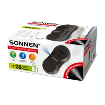 Робот-мойщик окон SONNEN Tech RWC-123 SPRAY датчик от падения 26 салфеток пульт ДУ 456236 от магазина РЭССИ