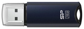 Флеш Диск Silicon Power 128GB Marvel M02 SP128GBUF3M02V1B USB3.0 синий от магазина РЭССИ