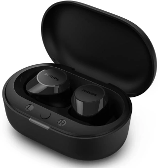 Гарнитура внутриканальные Philips TAT1209 черный беспроводные bluetooth в ушной раковине (TAT1209BK/00) от магазина РЭССИ