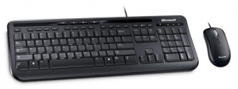 Клавиатура + мышь Microsoft Wired 600 клав:черный мышь:черный USB Multimedia (APB-00011) от магазина РЭССИ