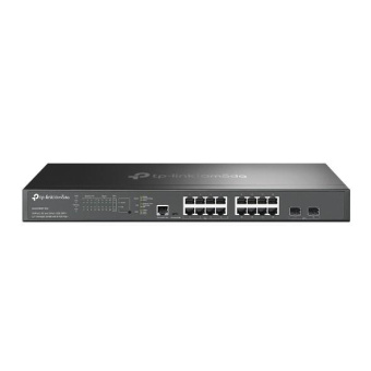 Коммутатор TP-Link SG3218XP-M2 (L2+) 16x2.5Гбит/с 2xКомбо(10GBase-T/SFP+) 2SFP+ 8PoE+ 240W управляемый от магазина РЭССИ