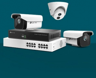 Камера видеонаблюдения IP TP-Link VIGI C300HP-4 4-4мм цветная корп.:белый от магазина РЭССИ