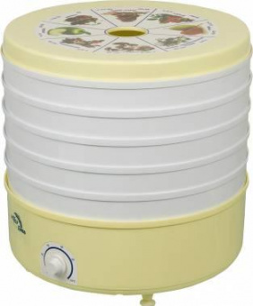 Сушка для фруктов и овощей Ротор Дива СШ-007 5под. 520Вт белый от магазина РЭССИ