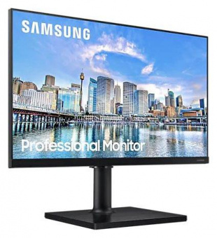 Монитор Samsung 23.8" F24T450FQI черный IPS LED 5ms 16:9 HDMI матовая HAS Piv 1000:1 250cd 178гр/178гр 1920x1080 DP FHD USB 4кг от магазина РЭССИ