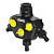 Распределитель Karcher G1 G3/4 Д.вх.1" Д.вых.3/4" черный/желтый (2.645-200.0) от магазина РЭССИ