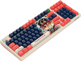 Клавиатура A4Tech Bloody AT98 Proxy Boom механическая бежевый/красный USB for gamer LED (AT98) от магазина РЭССИ