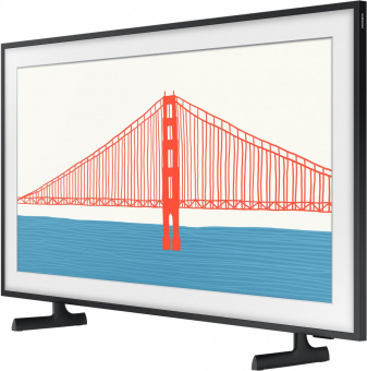 Телевизор QLED Samsung 75" QE75LS03BAUXCE The Frame черный 4K Ultra HD 120Hz DVB-T2 DVB-C DVB-S2 USB WiFi Smart TV (RUS) от магазина РЭССИ