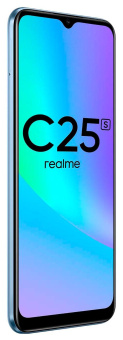 Смартфон Realme C25s 64Gb 4Gb синий моноблок 3G 4G 2Sim 6.5" 720x1600 Android 11 48Mpix 802.11 a/b/g/n/ac/ax NFC GPS GSM900/1800 GSM1900 TouchSc VidConf A-GPS microSD max256Gb от магазина РЭССИ