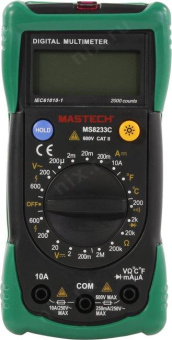 Универсальный мультиметр MASTECH MS8233C 13-2015 от магазина РЭССИ