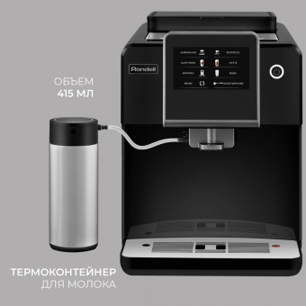 Кофемашина Rondell RDE-1110 1500Вт черный от магазина РЭССИ