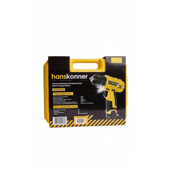 Аккумуляторная дрель Hanskonner б/щ 12В 2 акк. 20 Ач 30Нм кейс HCD1230R от магазина РЭССИ