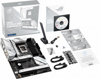 Материнская плата Asus ROG STRIX B660-A GAMING WIFI D4 Soc-1700 Intel B660 4xDDR4 ATX AC`97 8ch(7.1) 2.5Gg RAID+HDMI+DP от магазина РЭССИ