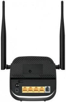 Роутер беспроводной D-Link DSL-2750U/R1A ADSL черный от магазина РЭССИ