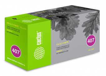 Картридж лазерный Cactus CS-CLT-Y407S CLT-Y407S желтый (1000стр.) для Samsung CLP320/320n/325/CLX3185/3185n/3185fn от магазина РЭССИ