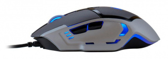 Мышь Оклик 915G HELLWISH V2 черный/серый оптическая (4800dpi) USB (6but) от магазина РЭССИ