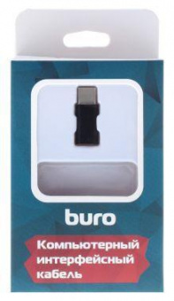 Переходник Buro BHP RET TPC-MCR micro USB (f)-USB Type-C (m) черный от магазина РЭССИ