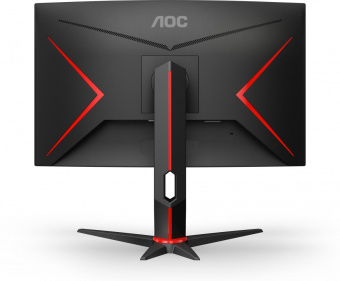 Монитор AOC 27" Gaming CQ27G2U черный/красный VA LED 1ms 16:9 HDMI M/M матовая HAS Piv 300cd 178гр/178гр 2560x1440 144Hz FreeSync Premium VGA DP 2K USB 5.96кг от магазина РЭССИ