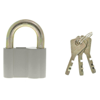 Навесной замок 80 мм СИБРТЕХ ЗН2-26 91628 от магазина РЭССИ