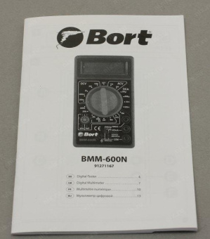 Мультитестер BORT BMM-600N 91271167 от магазина РЭССИ