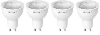 Умная лампа Yeelight Essential W1 GU10 4.5Вт 350lm Wi-Fi (упак.:4шт) (YGYC0120005WTEU) от магазина РЭССИ