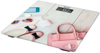 Весы напольные электронные Vitek VT-8074 макс.180кг розовый от магазина РЭССИ