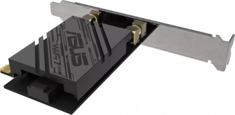 Сетевой адаптер Wi-Fi + Bluetooth Asus PCE-BE92BT BE9400 PCI Express (ант.внеш.несъем.) 2ант. от магазина РЭССИ