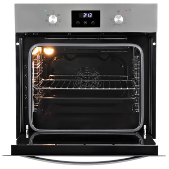 Духовой шкаф Электрический Hyundai HEO 6640 IX серебристый/черный от магазина РЭССИ