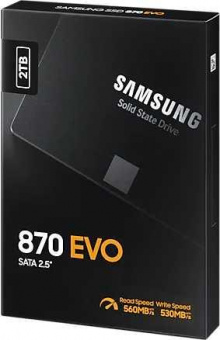 Накопитель SSD Samsung SATA III 2Tb MZ-77E2T0BW 870 EVO 2.5" от магазина РЭССИ