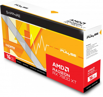 Видеокарта Sapphire PCI-E 4.0 11330-02-20G PULSE RX 7800 XT GAMING AMD Radeon RX 7800XT 16384Mb 256 GDDR6 2124/16000 HDMIx2 DPx2 HDCP Ret от магазина РЭССИ