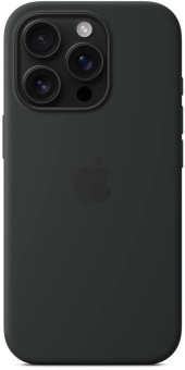 Чехол (клип-кейс) Apple для Apple iPhone 16 Pro Silicone Case with MagSafe черный (MYYJ3ZM/A) от магазина РЭССИ