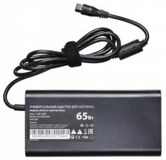 Блок питания Ippon SD65U автоматический 65W 15V-19.5V 11-connectors 3.5A 1xUSB 2.1A от бытовой электросети LСD индикатор от магазина РЭССИ