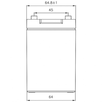 Батарея для ИБП CSB HRL1234W 12В 34Ач от магазина РЭССИ