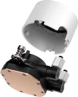 Система водяного охлаждения PcCooler DA360 WH ARGB Soc-AM5/AM4/1200/1700/1851 белый 4-pin Al 300W Ret (DA360-WHAWXX-GL) от магазина РЭССИ