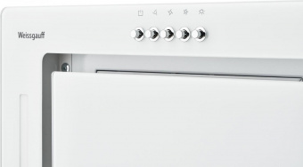 Вытяжка встраиваемая Weissgauff Antlia 850 WH белый управление: кнопочное (1 мотор) от магазина РЭССИ