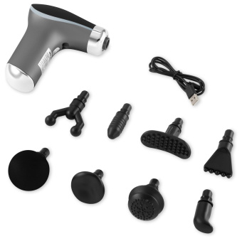 Массажер Hyundai H-MG893 24Вт серебристый/черный от магазина РЭССИ